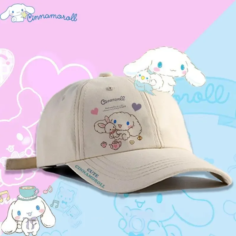 

Шляпа Cinnamoroll Kawaii Милая аниме Sanrio мультфильм подходящий ко всему дневник искусственная кожа милый креативный подарок на день рождения