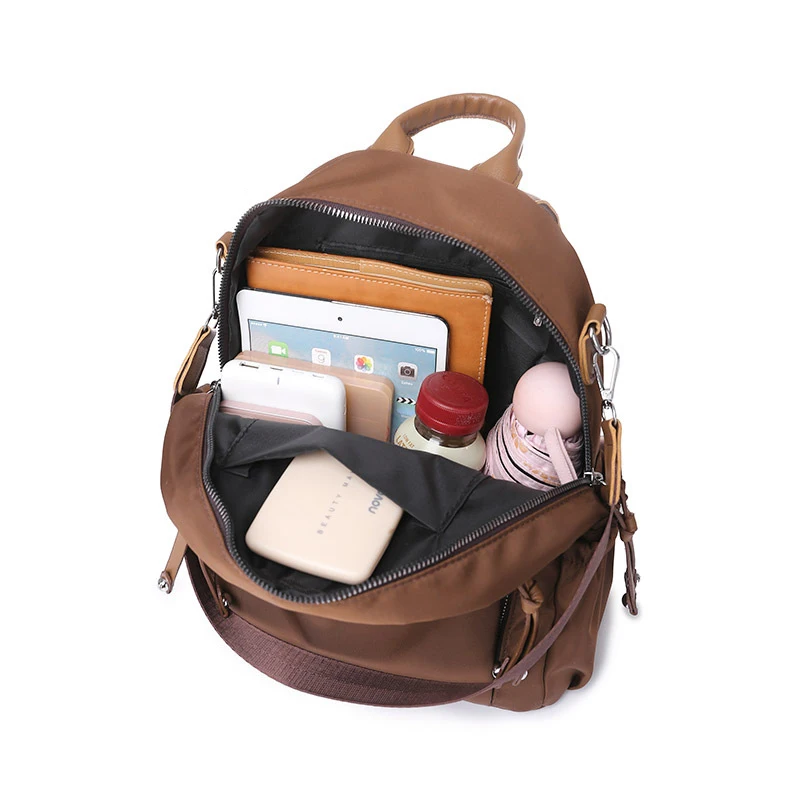 Backpack Ladies New Lightweight Simple Large Capacity Travel Bag Student Schoolbag Crossbody Bag Wholesale