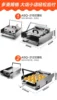 Hamburger machine commercial heating small hamburger machine fried chicken shop fully automatic electric heating equipment 4