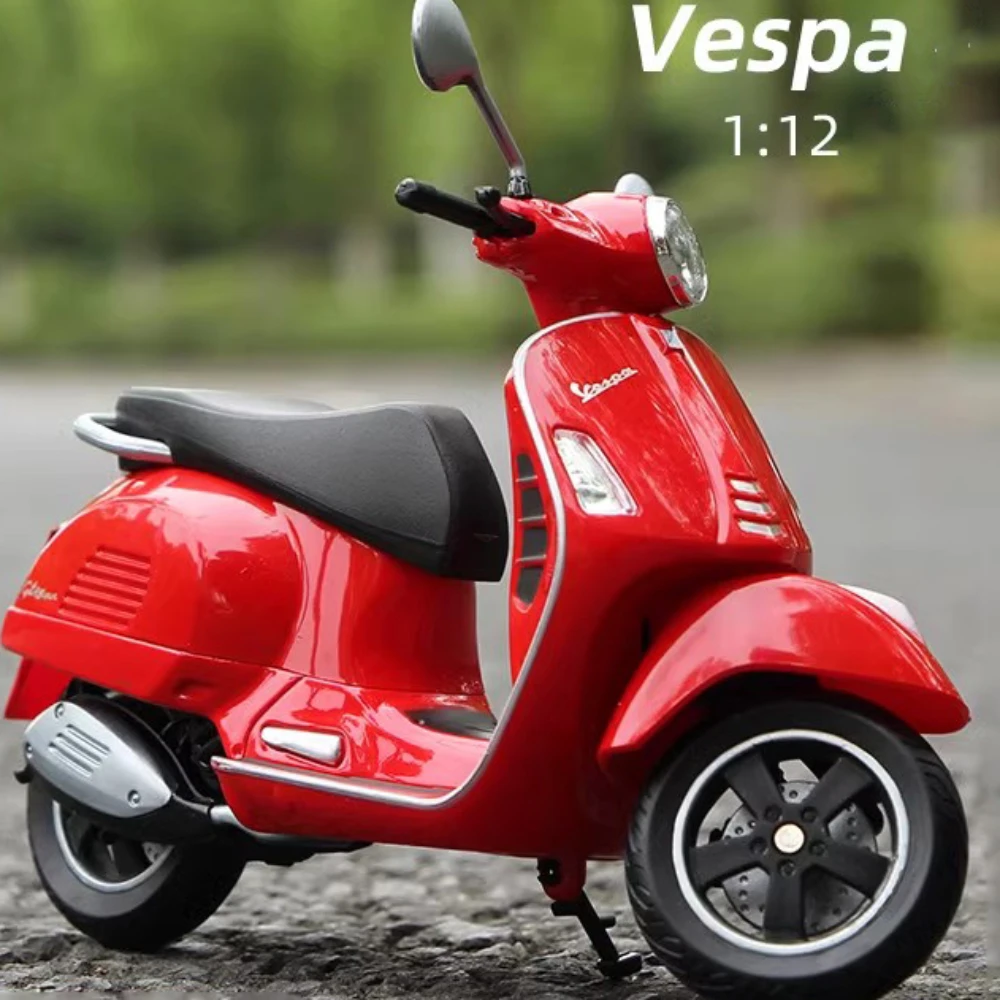 1 12 Vespa GTS Super Motorcycle Model Toy Cars For Boy Alloy Diecast 1-12-vespa-gts-super-motorcycle-model-toy-cars-for-boy-alloy-diecast