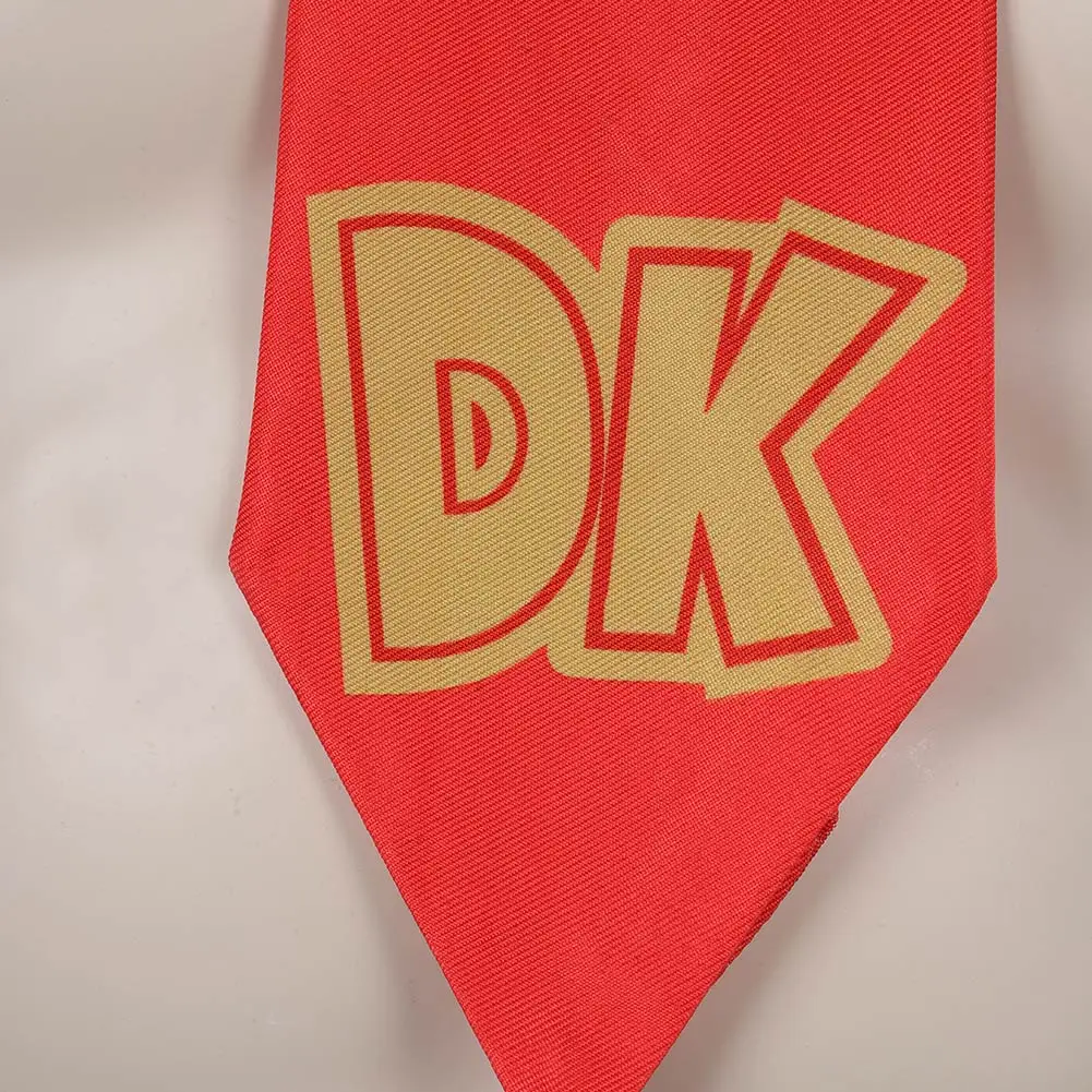 Cosplay Necktie Cosplay Neckband Cos Donkey Neck tie Kong Cosplay Neckband Costume Accessories Movie Peach Red Neckband Princess Halloween Carnival Party Suit