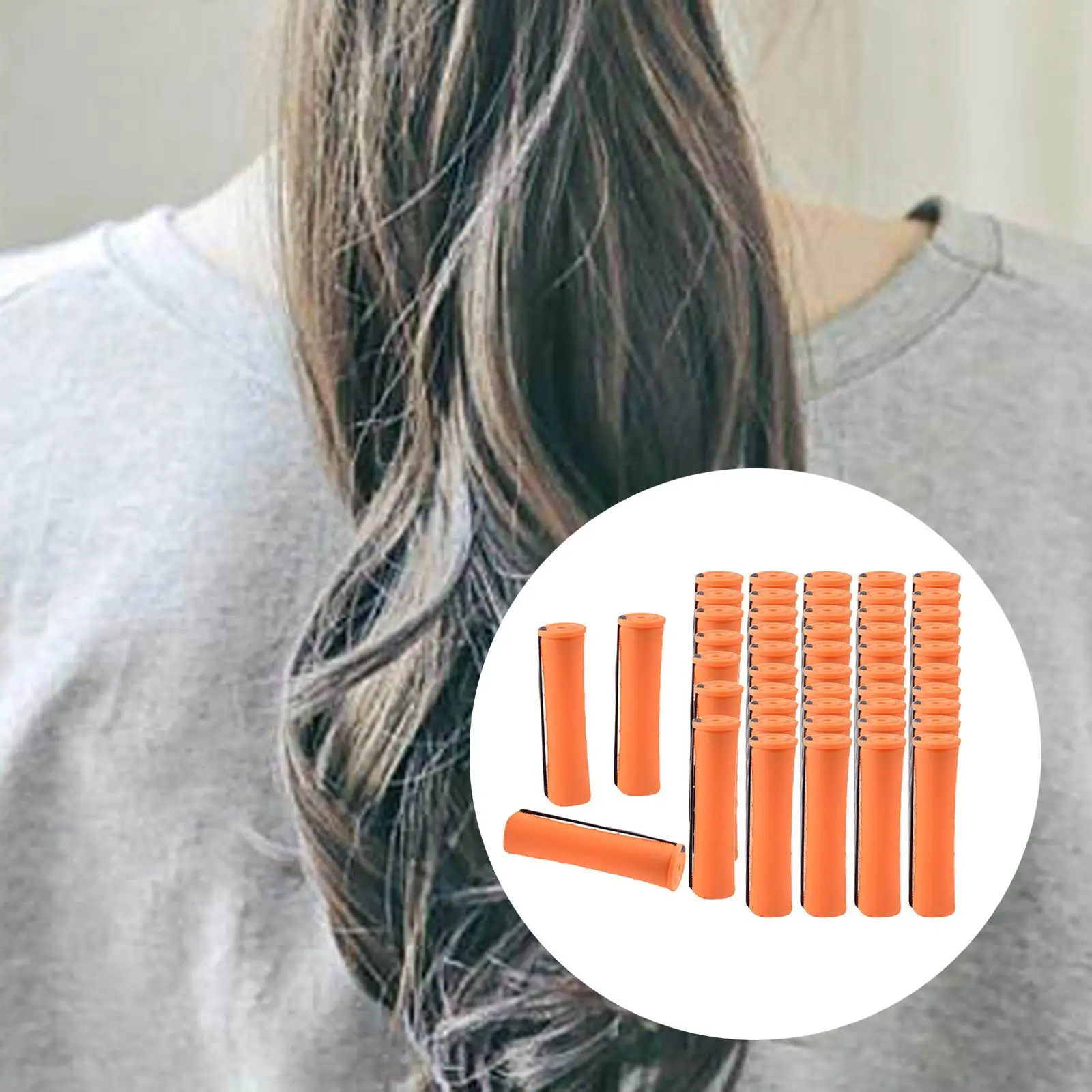 Perm Rodsing Hair No Non Small Medium Large Size Naturaly Wavy Rod Women Hair Styling Girls hair styling tool hair curling tools