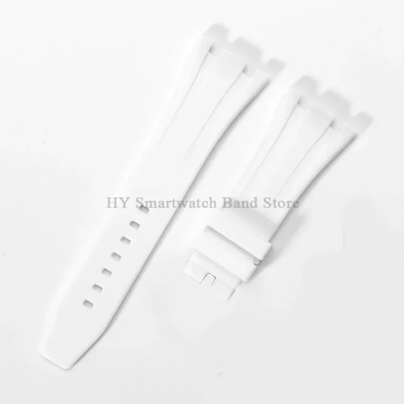 Rubber Waterproof Wristband with Metal Buckle