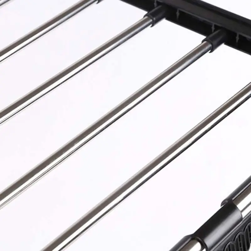 Multi-function Balcony Folding Shoes Towel Drying Rack Laundry Underwear Storage Holder 87HA