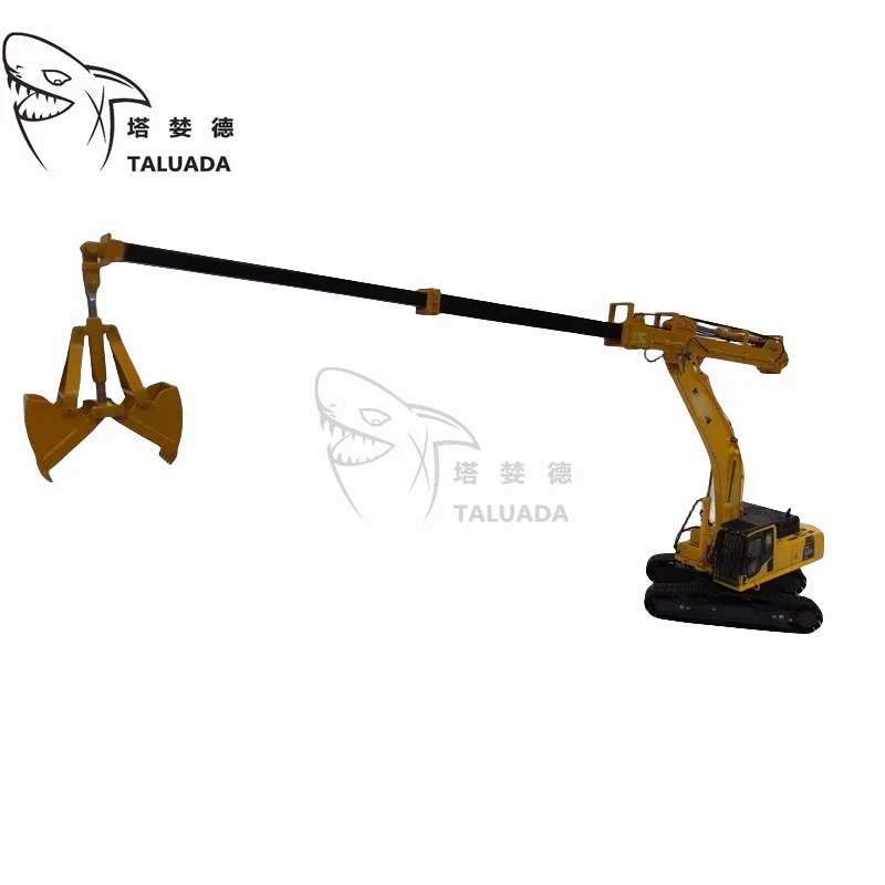 

For Komatsu PC450LC-8 Telescopic Arm Grab Pile Driving Excavator Model Alloy 1:50 Scale