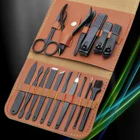 12/16pcs High Quality Nail File Nail Scissors Clipper Manicure Pedicure Kit Convenient To Use Manicure Set Sturdy for Travelling 2