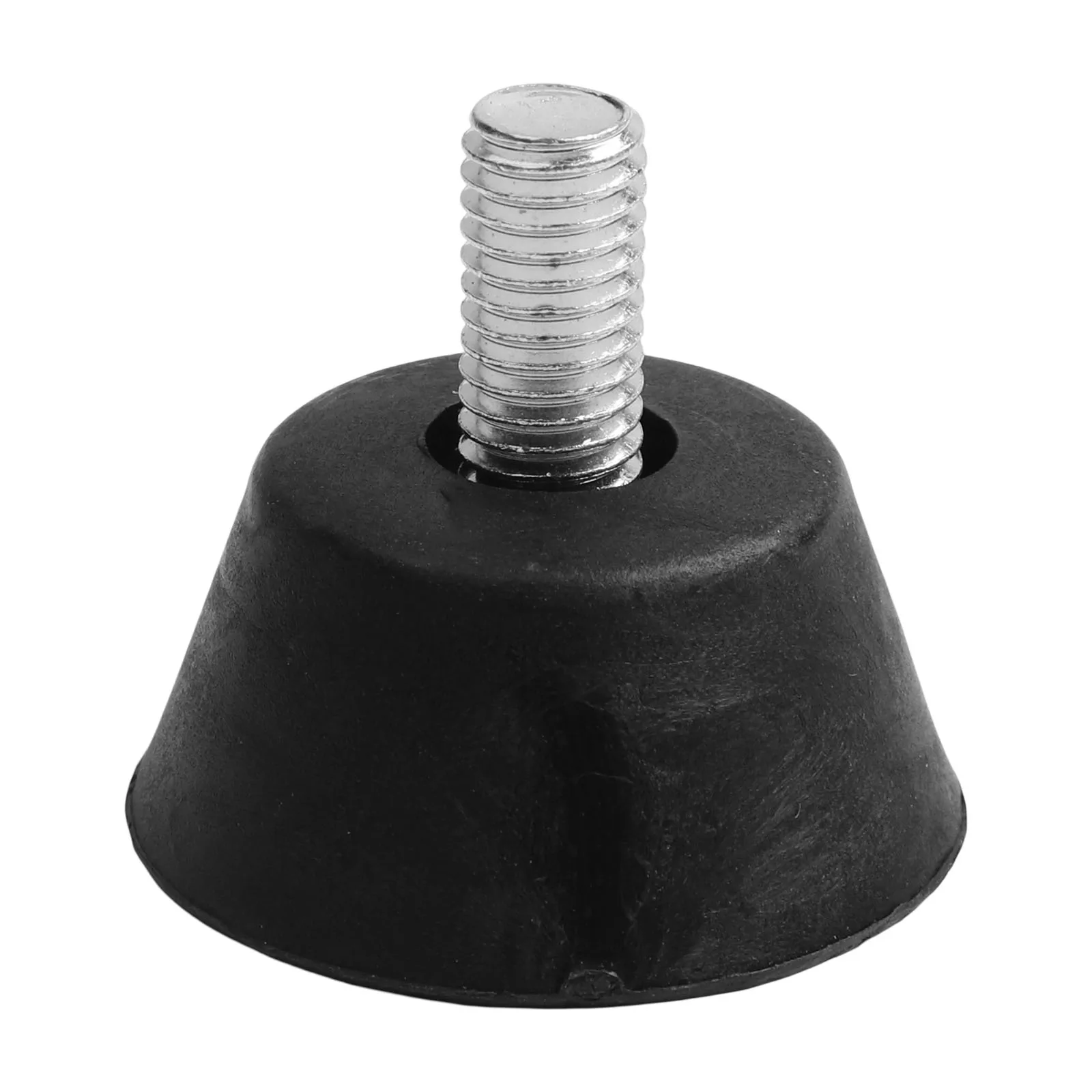 4pcs M8 Adjustable Lathe Feet Anti-Slip Rubber Feet Shock Absorbing Pads Lathe Leg Rubber Foot Mat For Woodworking Lathes