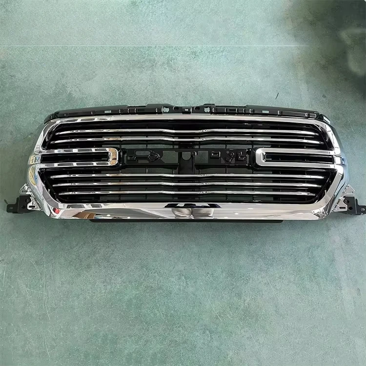 Auto Body Parts Black Grilles Front Excellent Matte and Highlight Car Front Grill for Dodge RAM1500 custom