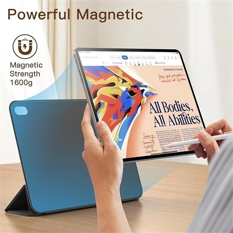 Premium Magnetic Foldable Flip Case - Durable Protective Tablet Cover (12.5 Inch)