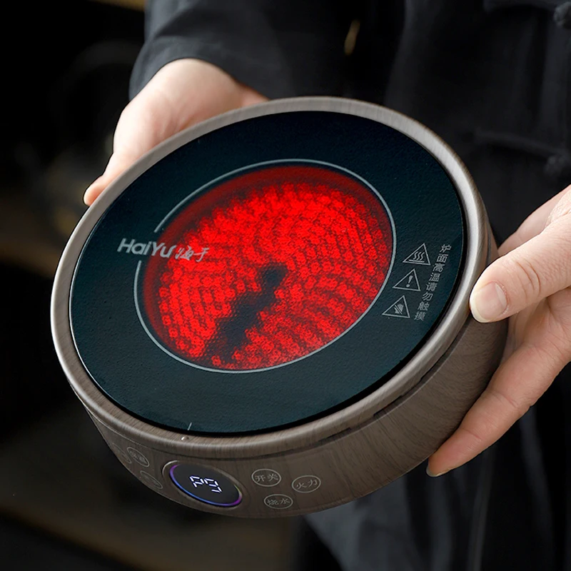 1500W Electric Ceramic Stove Tea Maker Electric Hot Plate Heater Stove Heating Furnace Tea Stove Household Water Boiler 220V