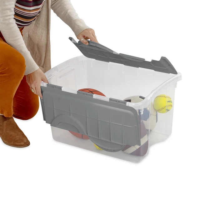 160 Qt. Wheeled Storage Box