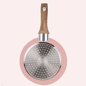Padella antiaderente Mini Uovo Fritto Riso Fiamma Aperta Bistecca di Induzione Universale Fornello Resistente All'usura Pentola di Pietra Multi-funzione R2U8 1