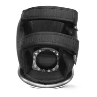 Smart cordless knee massager with vibration for joint relief.
