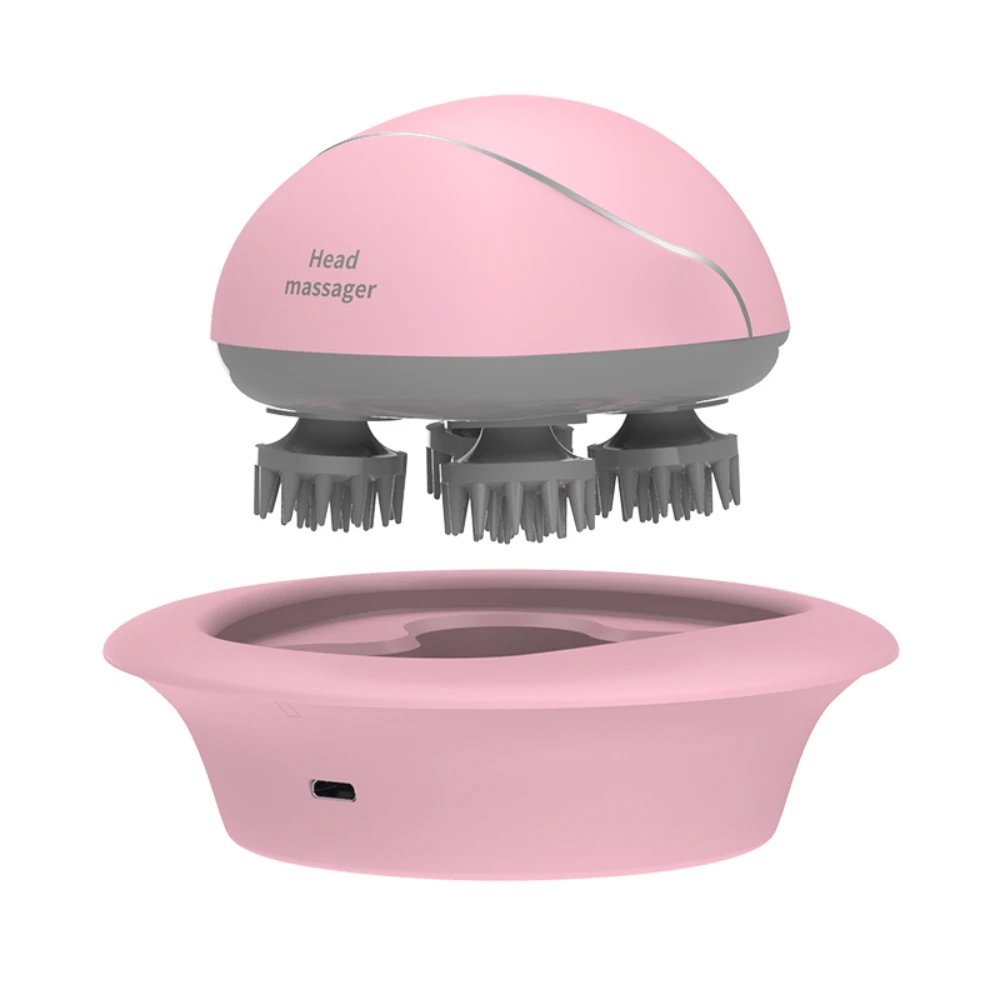 

head massager portable scale mini massager 6 different modes 800mAh batter capacity