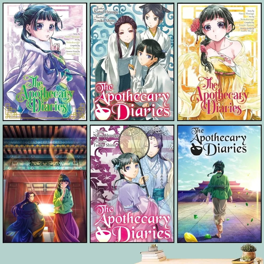 The Apothecary Diaries Poster Fai Da Te Vintage Movie Poster Wall Art Painting Study Stickers Big Szie Wall Painting