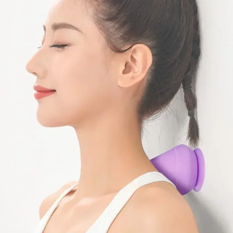 Wall-mounted Fascia Cone Multi-Function Suction Cup Wall Massager For Back Muscle Relaxation Arm Foot Massager Trigger Point