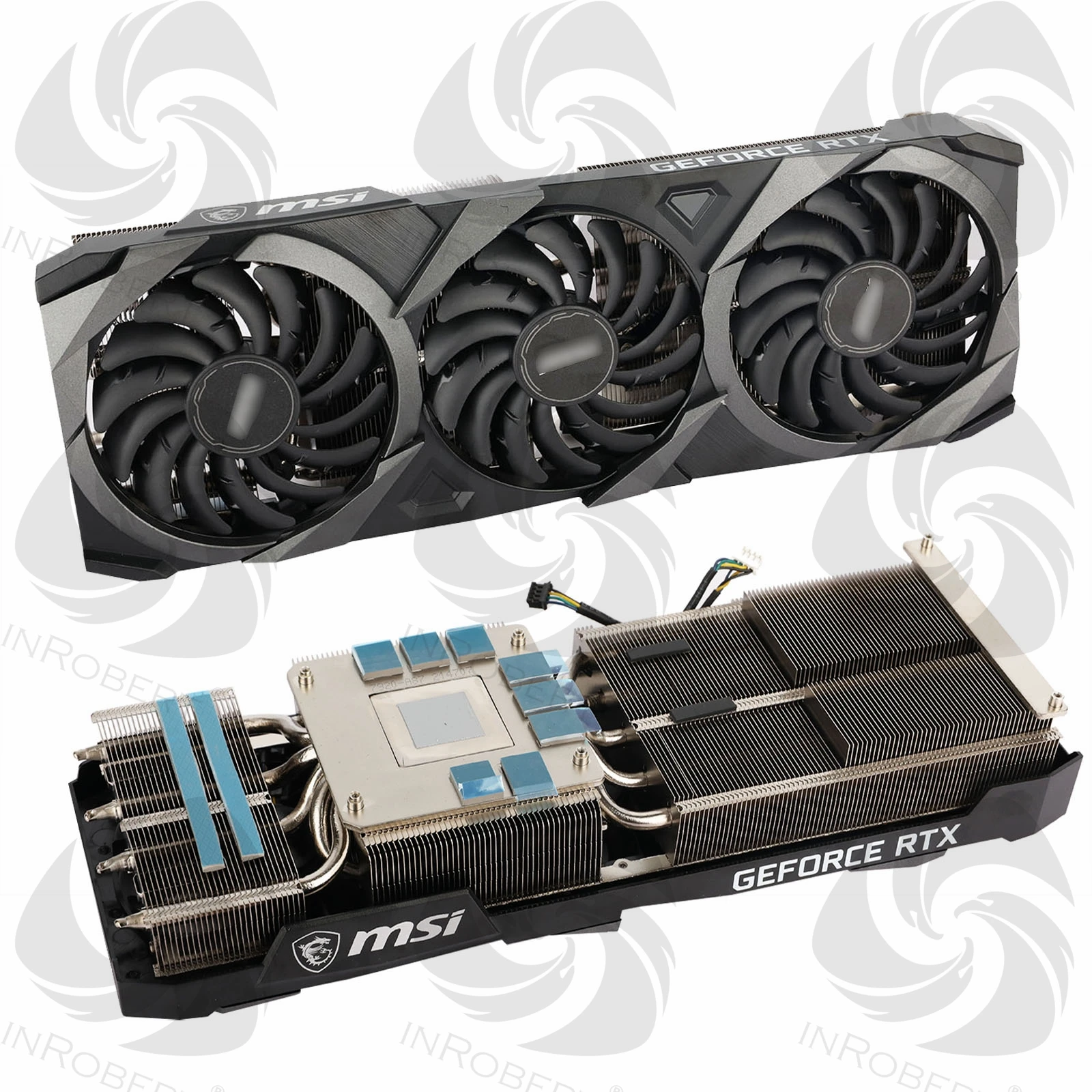 Nuovo Originale Per Msi Rtx 3070 Ti Ventus 3 X Scheda Video Dissipatore Di Calore Rtx3070Ti Scheda Grafica Dissipatore Di Calore Di Raffreddamento