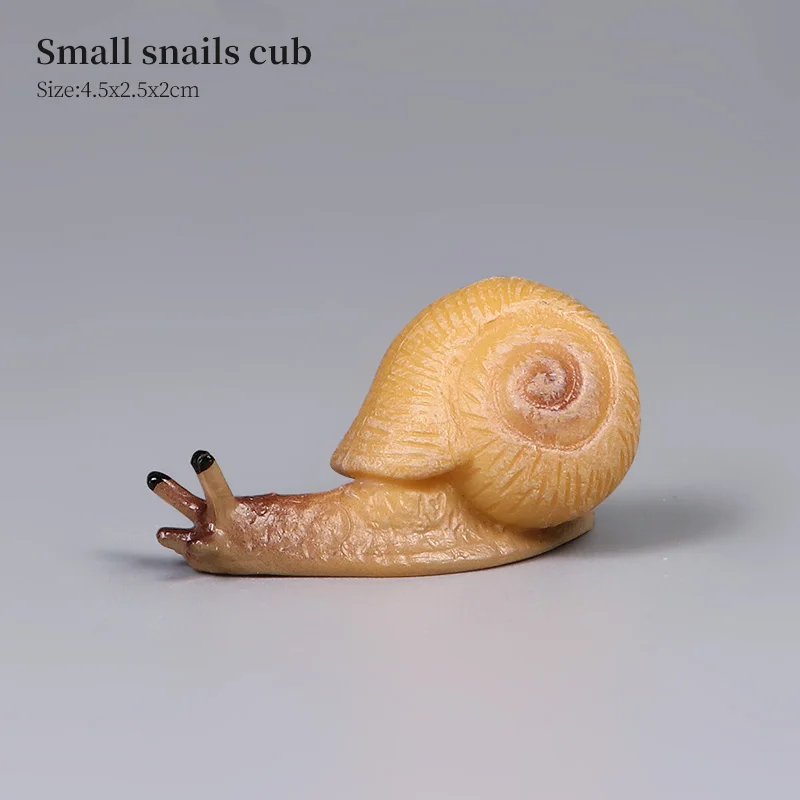 New Insect Animals Model Snail Action Figures Collection Decor Kids Education Toy