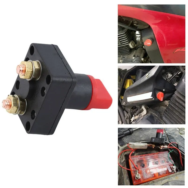 1PC Ignition Switch QB050 High Current Universal Knob Type for Automobile Yacht Marine Power Off System