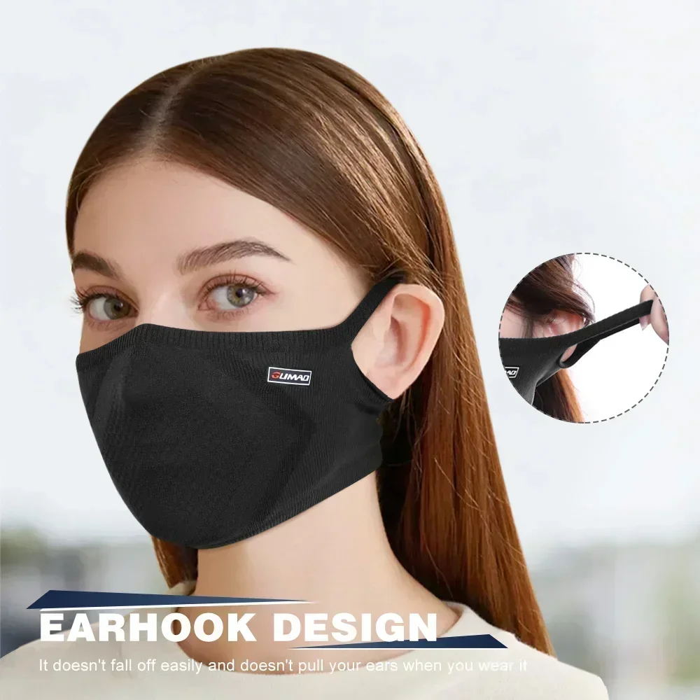 Face Mask Scarf Warm Windproof Breathable Soft Reusable Washable Sports Cycling Hiking Outdoor for Men Women