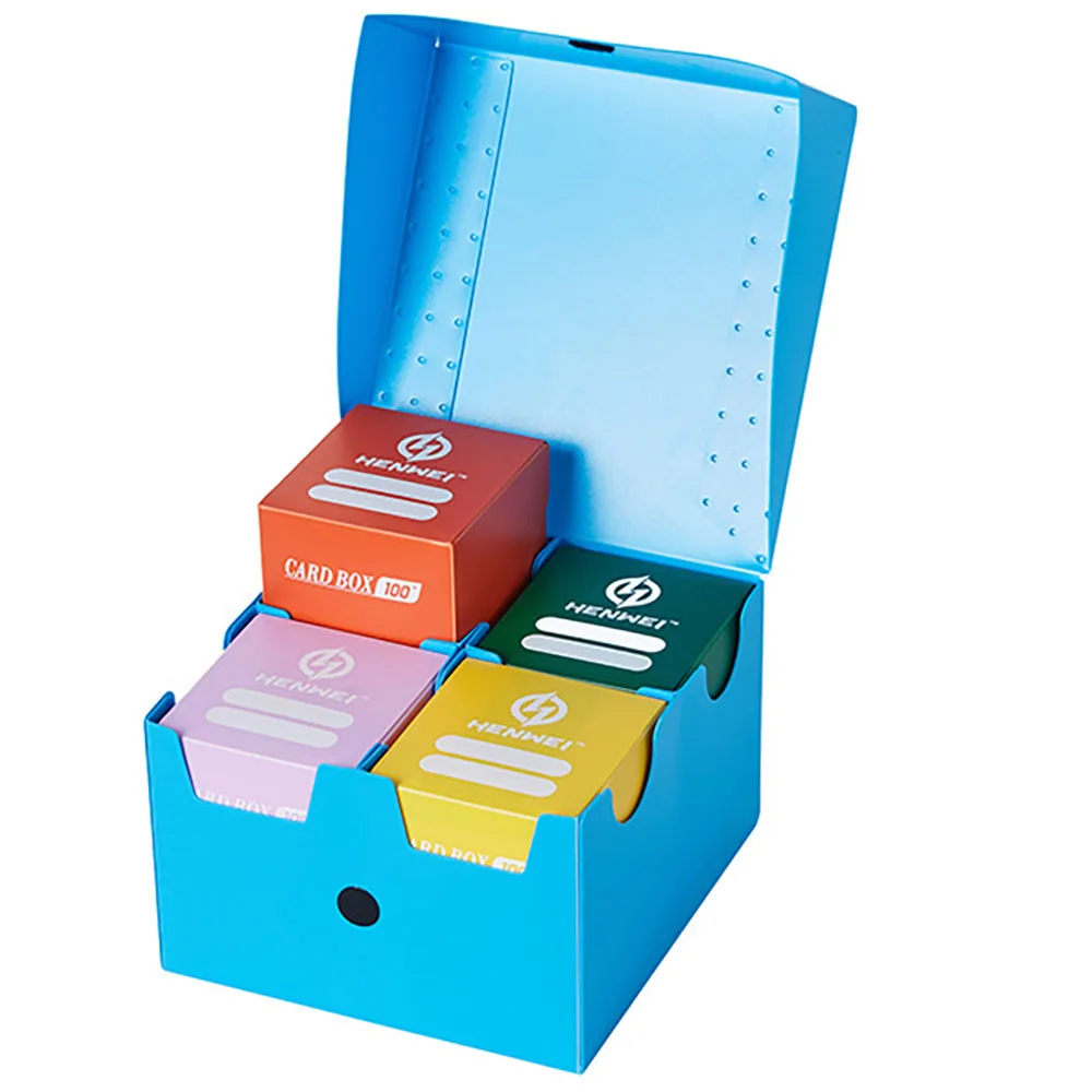 Hengwei Portable 400 + Cards Deck Box Molti Colori Tcg Ocg Cards Case Per Magic/Ygo/Gathering Pp Storage