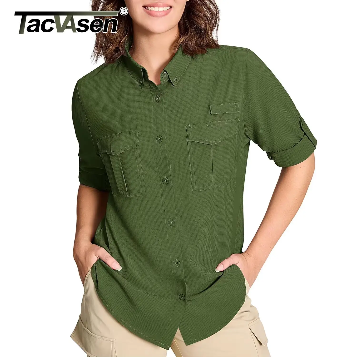 Women’s UPF 50+ Fishing Shirt 1