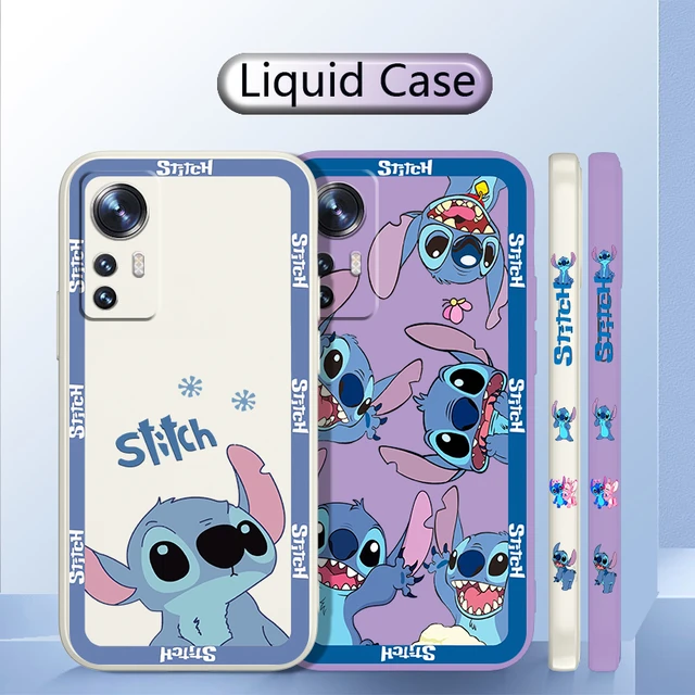 Funda para Xiaomi Mi 11 Lite Oficial de Disney Angel & Stitch Beso - Lilo &  Stitch