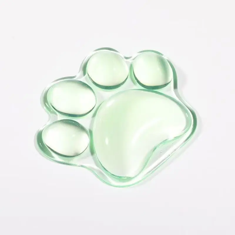 Ergonomic Silicone Mouse Wrist Rest Support Pad Cat Paw Hand Cushion Soft for Office Computer Laptop Gaming Pain Relief