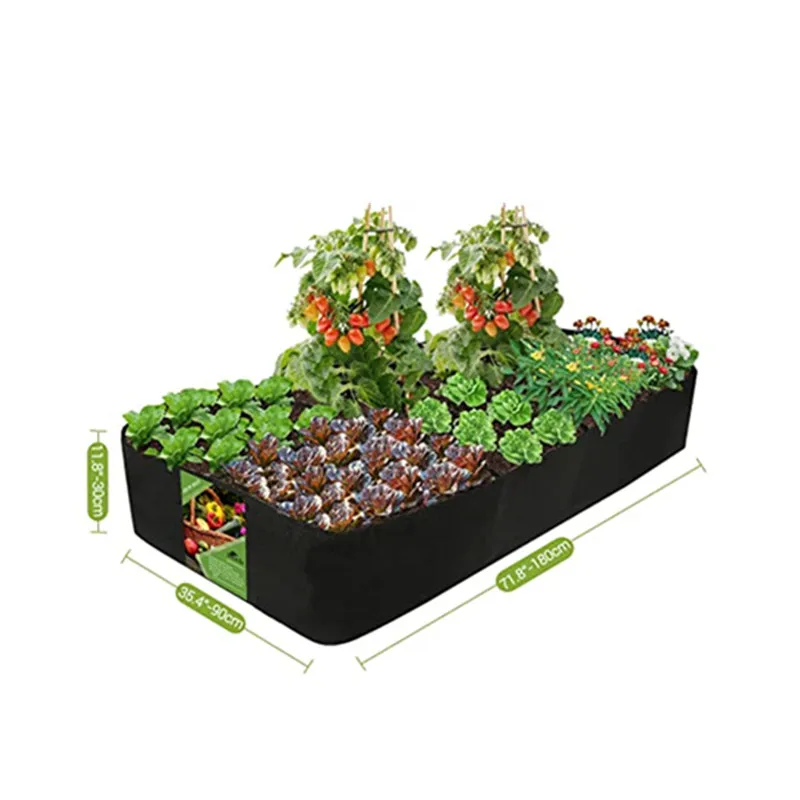 Medio 30*35cm[7 galloni]Nero) 1 confezione di borsa per fioriera in tessuto non tessuto con coperchio incernierato e maniglia per piantare patate, | Leroy Merlin