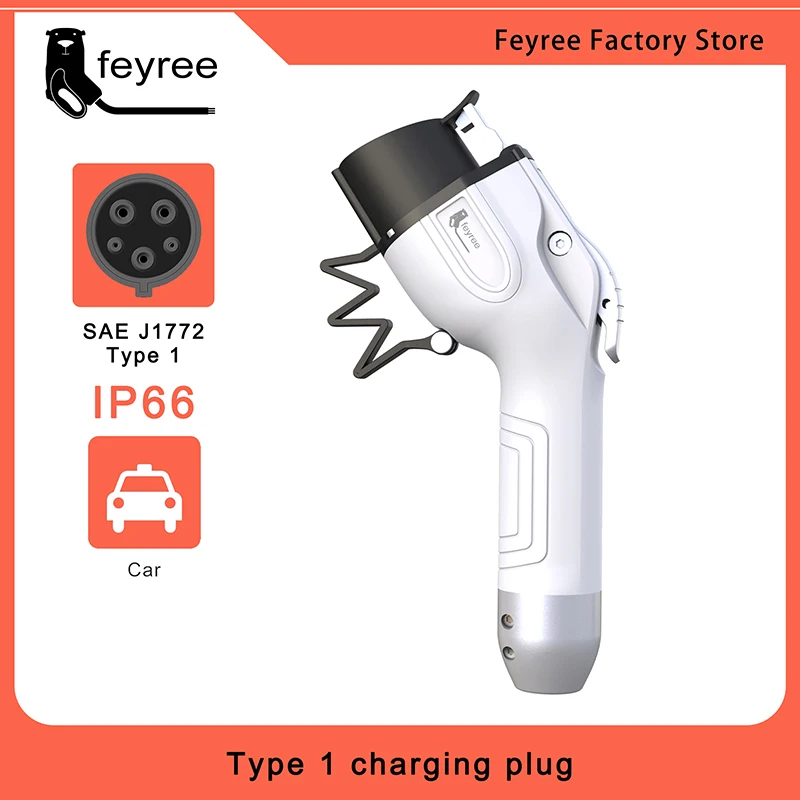 Feyree Ev Spina Per Caricabatterie Tipo 1 Connettore J1772 16A 32A Per Stazione Di Ricarica Per Veicoli Elettrici Evse Wallbox