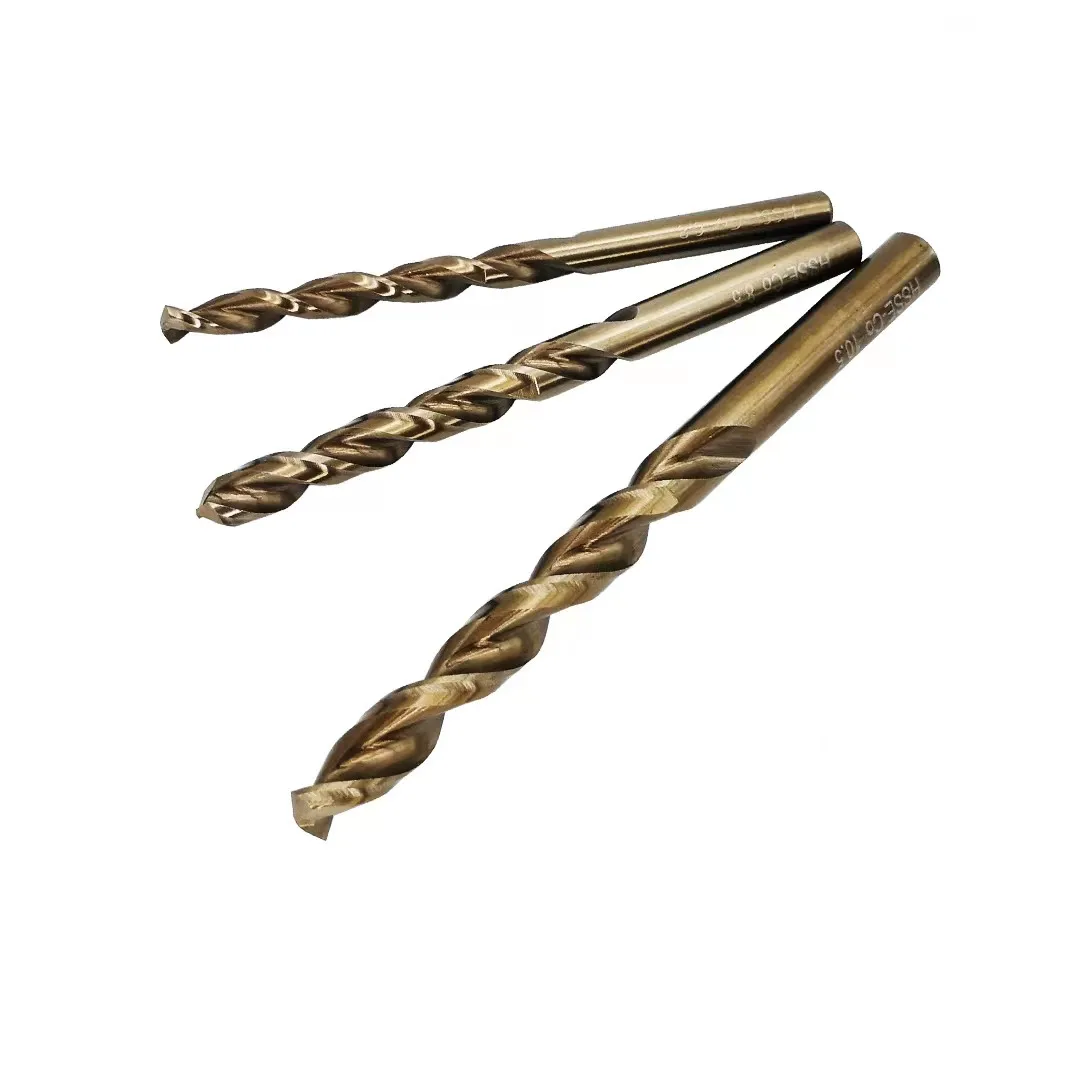 HSS Hemp Flowers Cobalt Drill Special Stainless Steel Drill Bits 10pcs 1.0mm-8.5mm