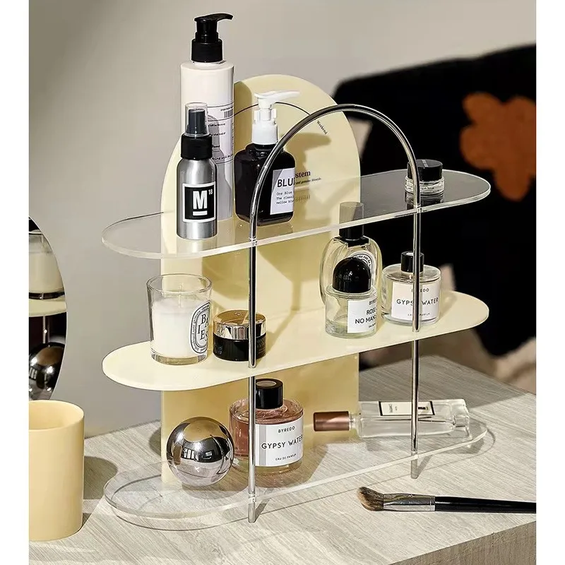 Espositore Acrilico 3 Ripiani - Nero, Facile Montaggio, Per Figurine, Profumi, Dolci - Foto 6