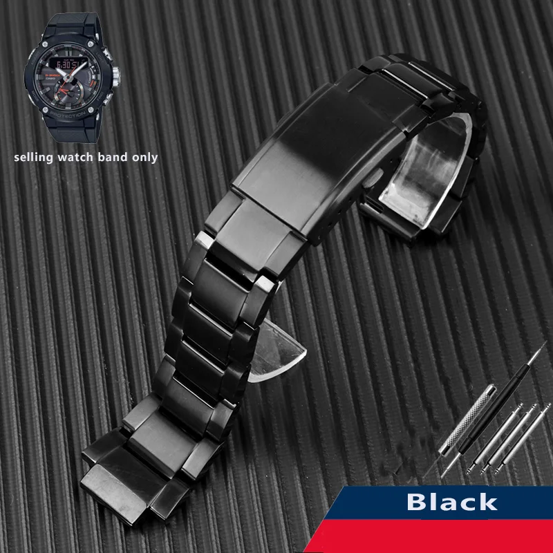 24x16mm Lug End 316L Stainless Steel Watchband for Casio G