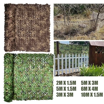 Camo Privacy Fence Roll Wall Camouflage Netting Fence Privacy Fence Screen Outdoor Garden Backyard Balcony Fence Privacy Cloth