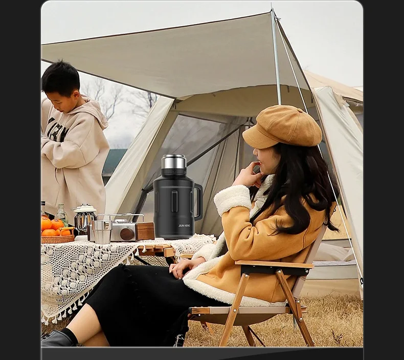 316 Stainless Steel Insulated Thermos Bottle 2.5L Outdoor Travel Coffee Mugs Thermal Vaccum Water Bottle Thermal Mug