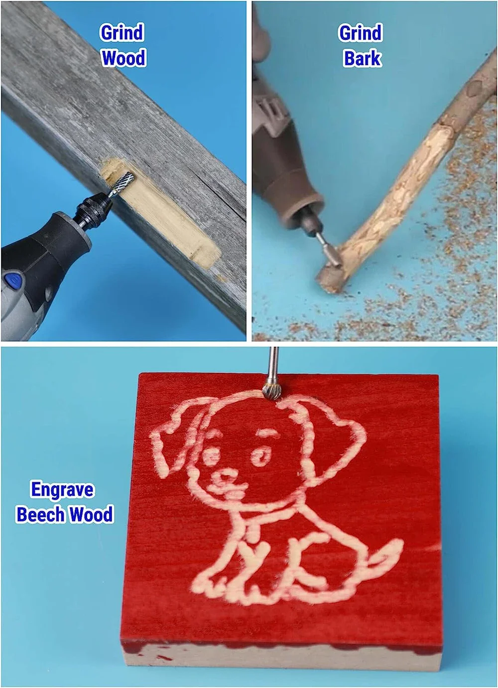 Carbide Burr Rotary Bit Set 2