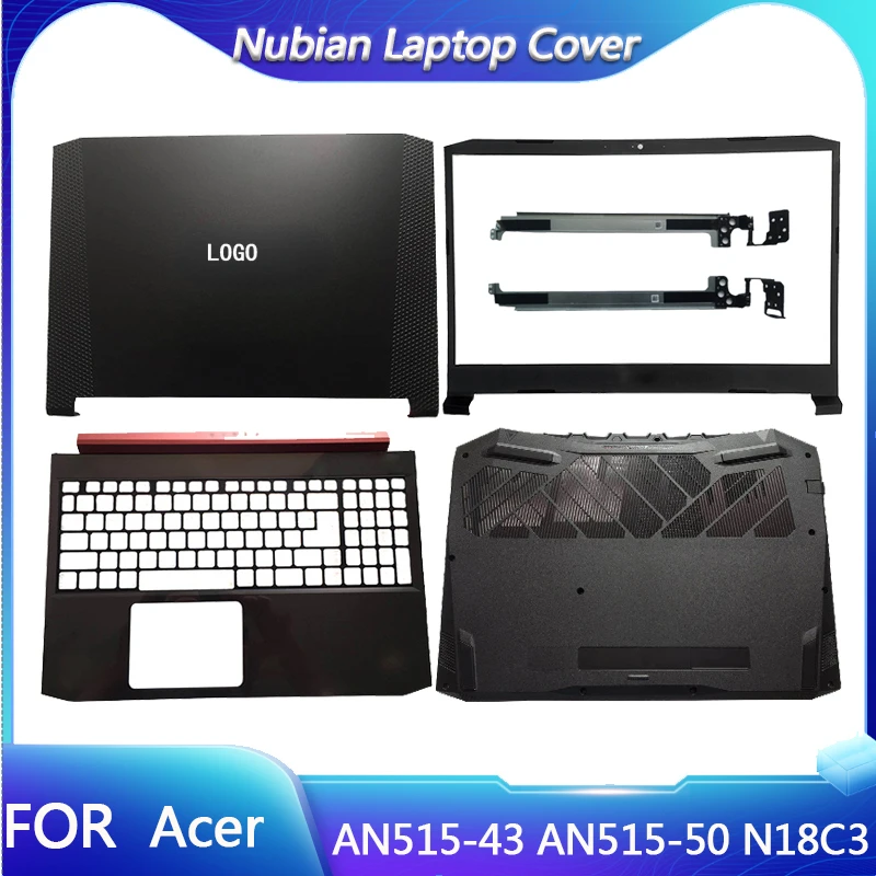 

NEW Top Case For Acer Nitro 5 AN515-43 AN515-50 AN515-54 N18C3 Laptop LCD Back Cover/Front Bezel/Palmrest/Bottom Case