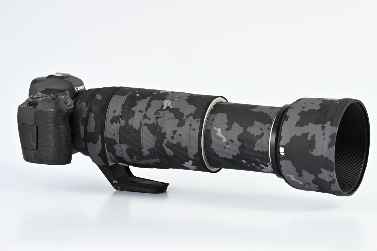 Rolanpro wasserdichter Kamera objektiv mantel für Canon RF 500-4,5mm 1: 7,1-l ist die Schutzhülle Camouflage Regenschutz pistolen – Detail 7