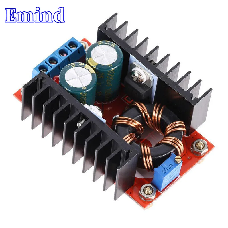 

1/3/5/10/20Pcs 150W Adjustable Boost Module Notebook Car Mobile Power Supply DC-DC 10-32V To 12-35V With Copper Column