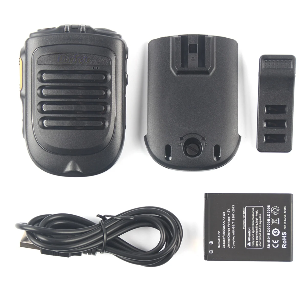 

BT4.2 Wireless PTT Microphone for F22 4G-W2PLUS T320 3G/4G Radio REALPTT ZELLO Microphone