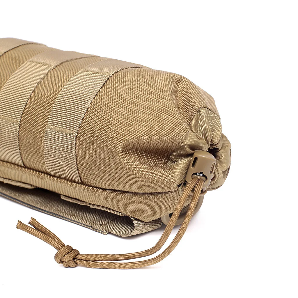 Nylon Water Bottle Bag Pouch Holder for Outdoor Camping Hiking