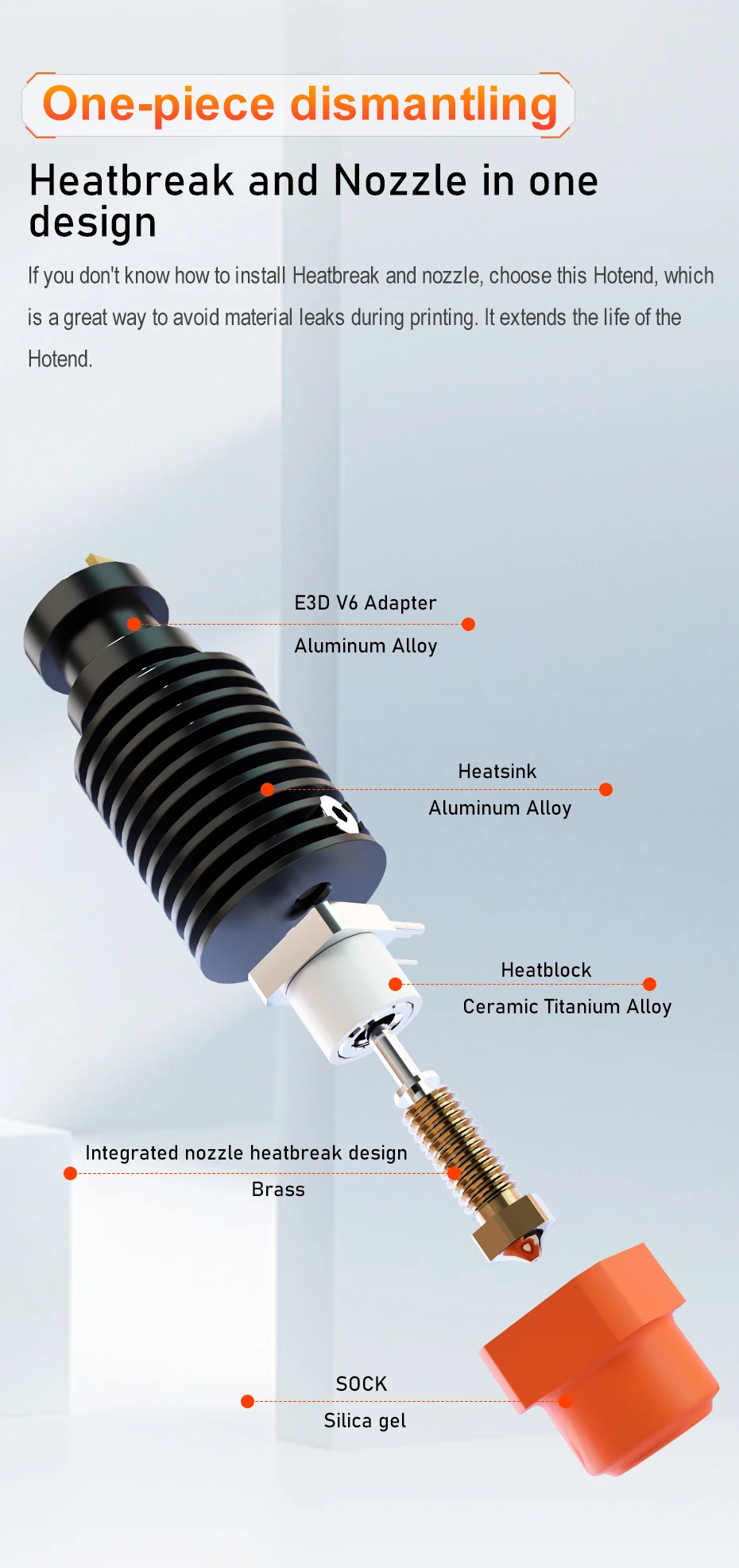para chc td6, v6, hotend, hotend, hotend,