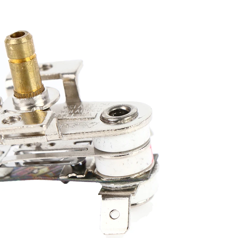 

1PC Metal Ceramic Kitchen Electric Oven Thermostat Thermostat Thermostat Knob 250 Degrees Universal Thermostat 220VAC 10A