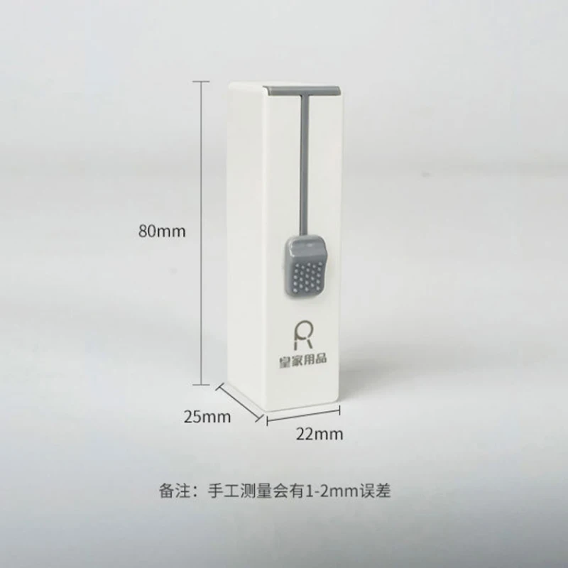 Portable One-button Launch Automatic Dental Floss Case Refillable Flosser Carrying Box for Travel Business Trip Vacation