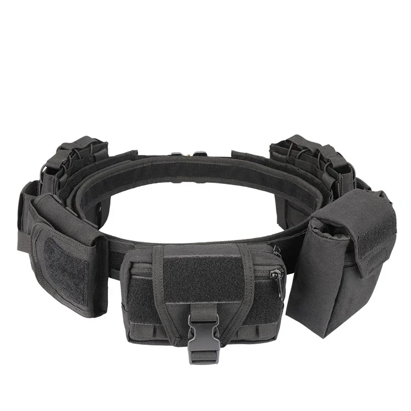 YAKEDA 6 in 1 Tactical Waist Bag Outdoor Multifunction Climbing Storage Bag Hiking Hunting tactical Pouch Belt Pocket tactical backpack