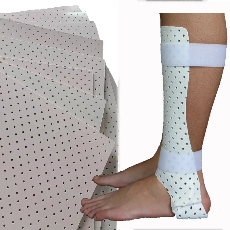 Hot Moldable Thermoplastic Splinting Sheets Medical Perforated