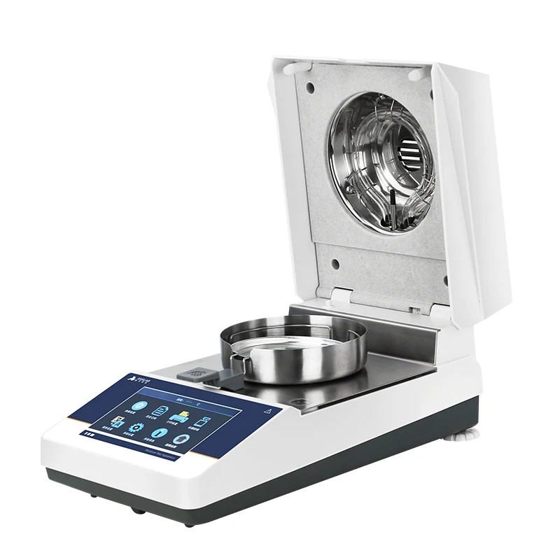 

Analysis of cattle halogen moisture tester full-automatic rapid moisture tester for tea, grain feed moisture tester