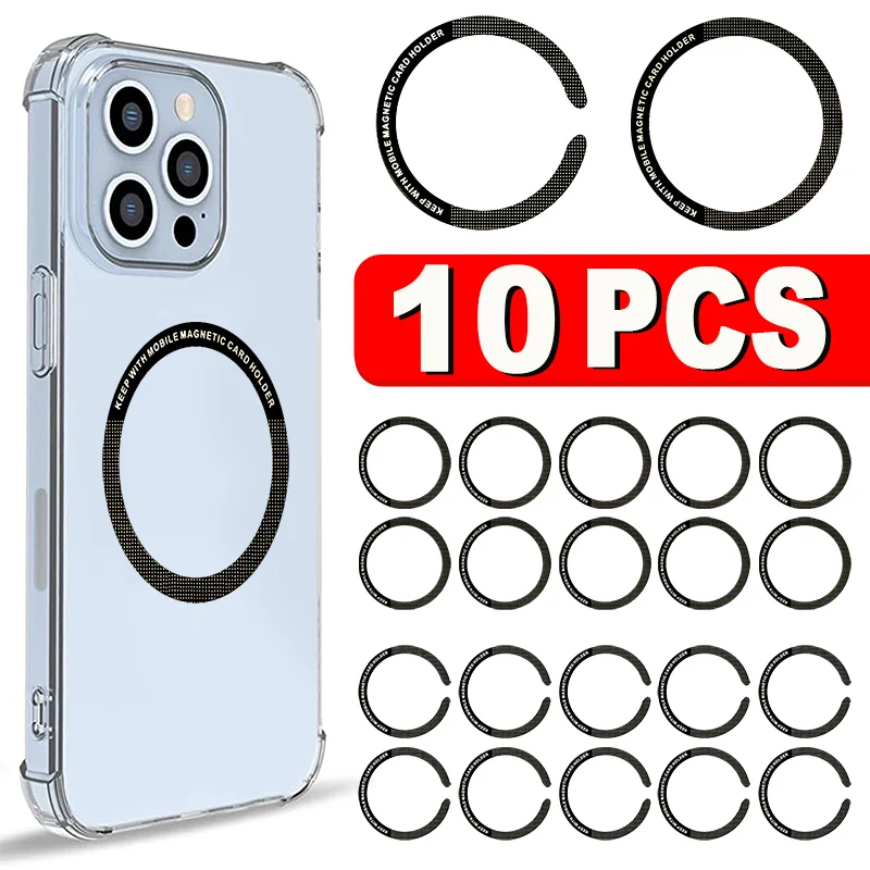 Magnetische telefoonringhouder | Smartphone Ring Accessoire | Metalen mobiele telefoonring, roterende telefoonring, wijzers, draaiend, veelzijdig, verstelbaar, verwijderbare metalen mobiele