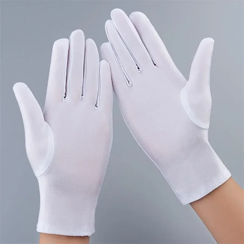 New Autumn Summer Thin Ice Silk Gloves Spring Cycling Driving