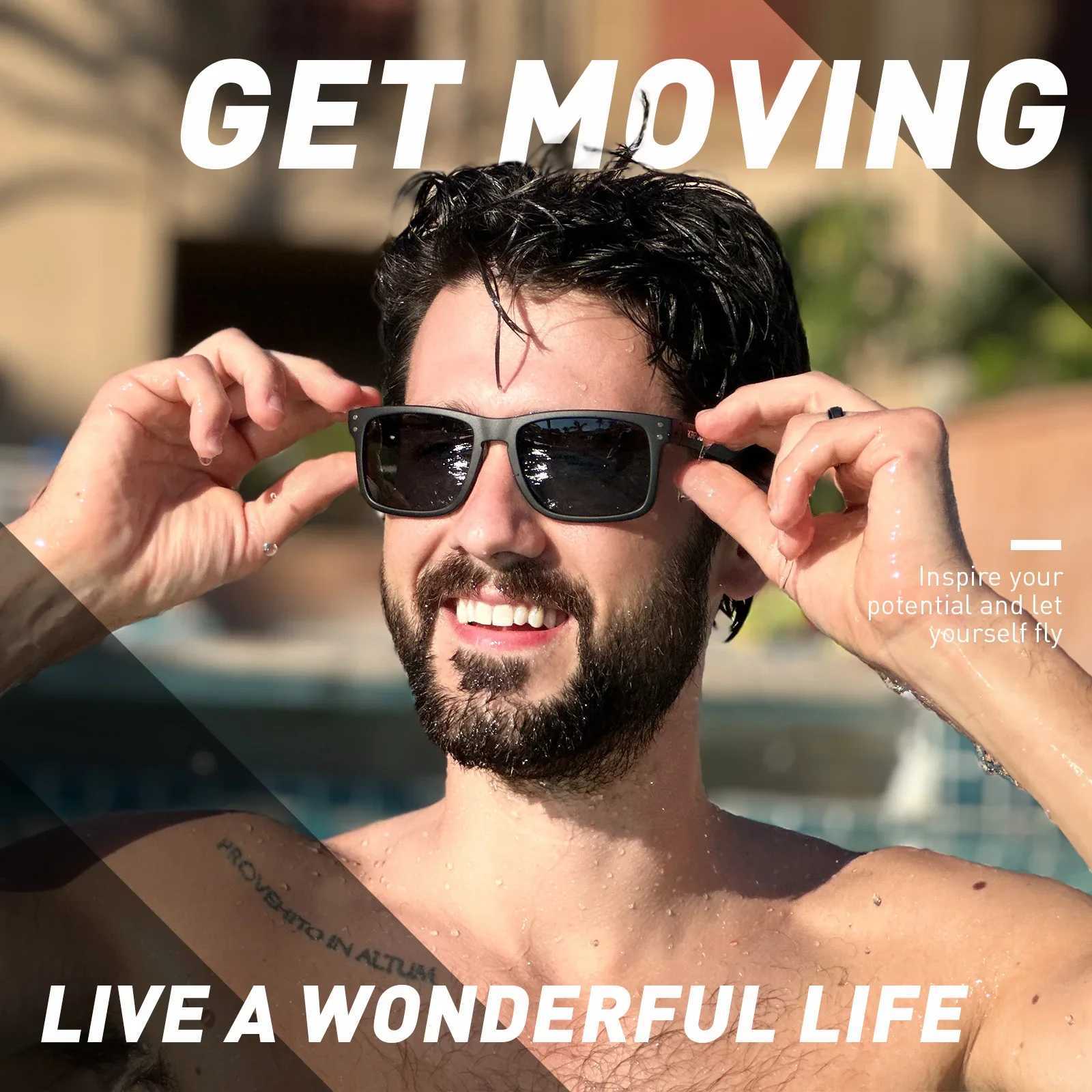 Kapvoe Fashion Polarized Fishing Sunglasses Men's Luxury Retro Man Glasses for Driving Cycling Golf Women Bike Goggles Skating